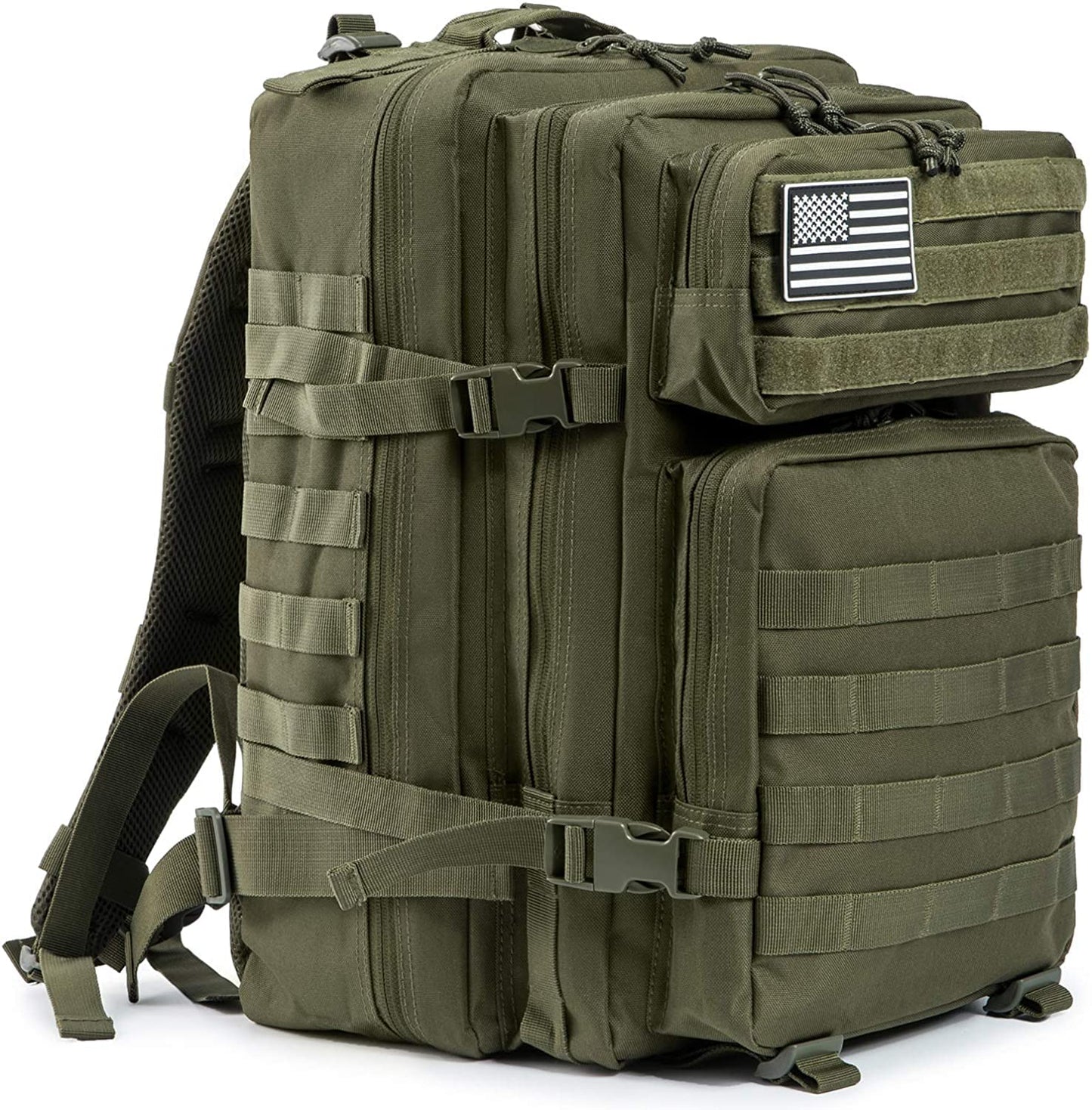 Oreunik Mochila Militar 45L Impermeable Táctica Mochila Molle Mochilas Gran Paquete de Asalto para Senderismo al aire libre, Camping, Senderismo, etc.